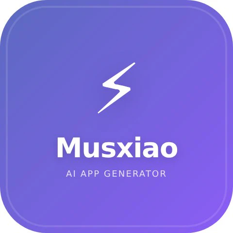 Musxiao AI App Generator logo