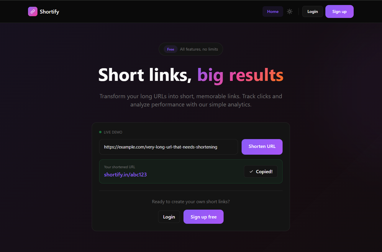 Shortify gallery image