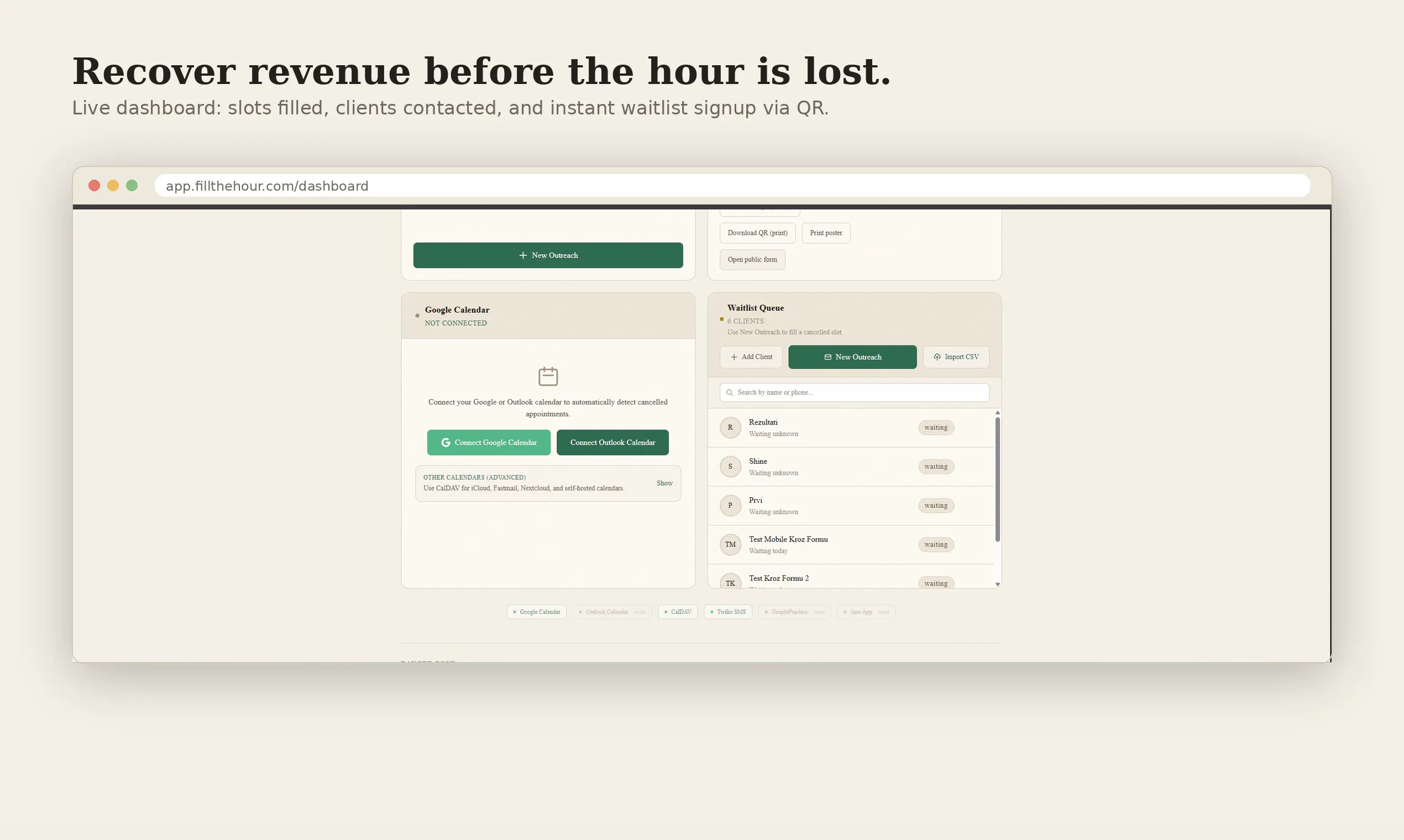 Fill The Hour  gallery image