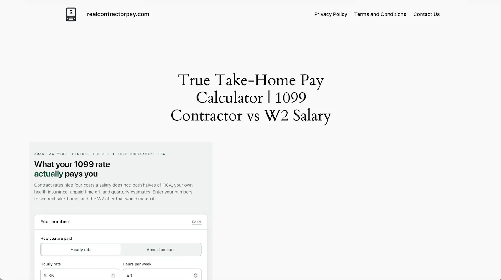 RealContractorPay screenshot 1