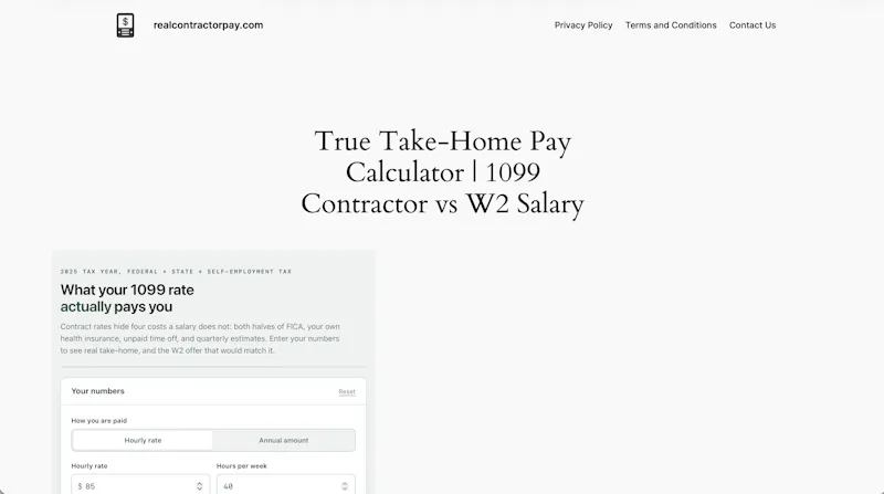 RealContractorPay screenshot 1