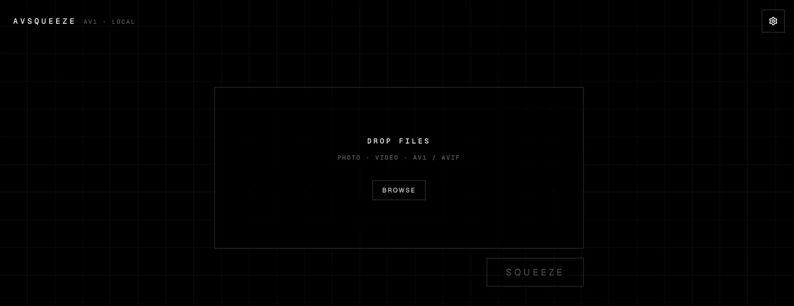 AVSqueeze screenshot 1