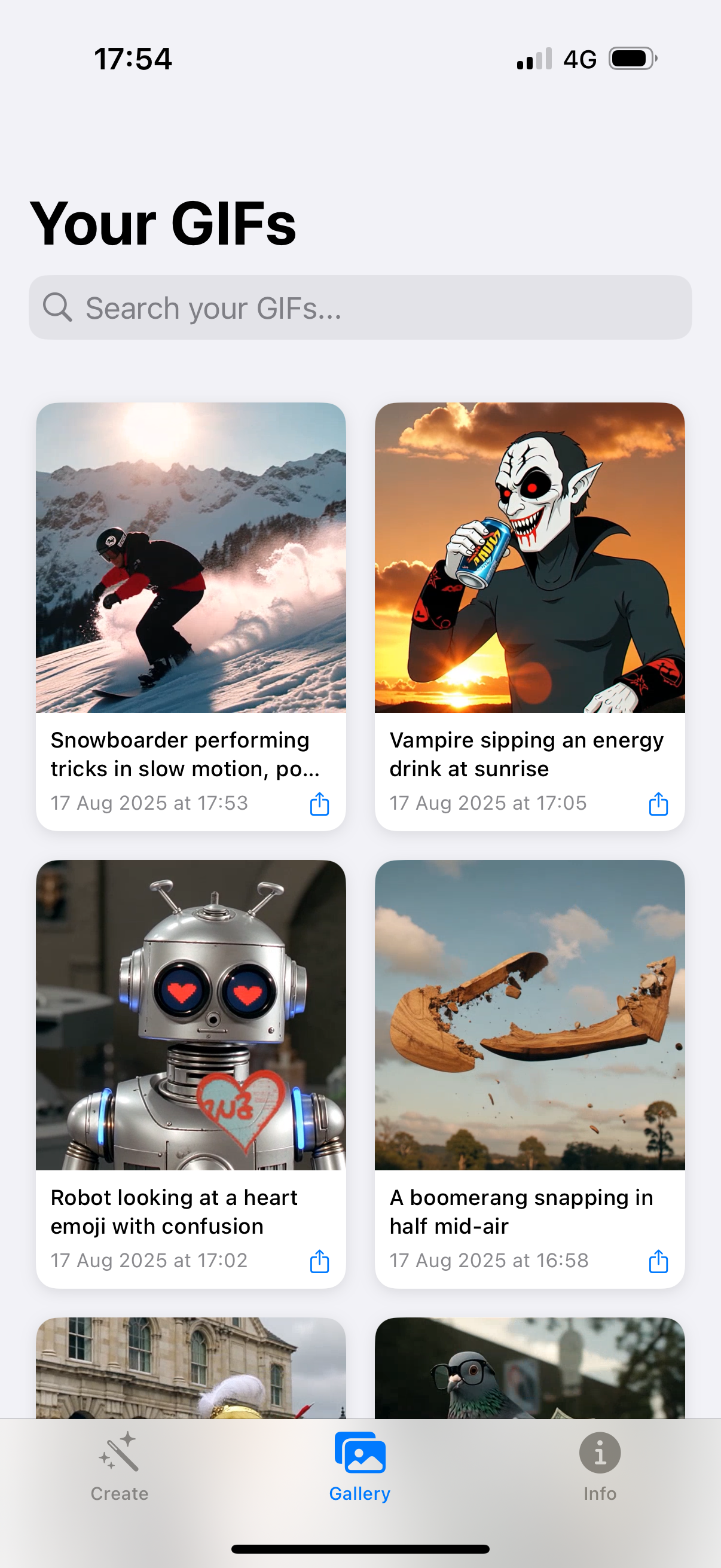 GIF AI Klavye medya 3