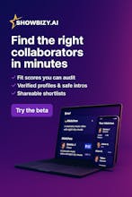 Showbizy — AI Matchmaking for Creators gallery image
