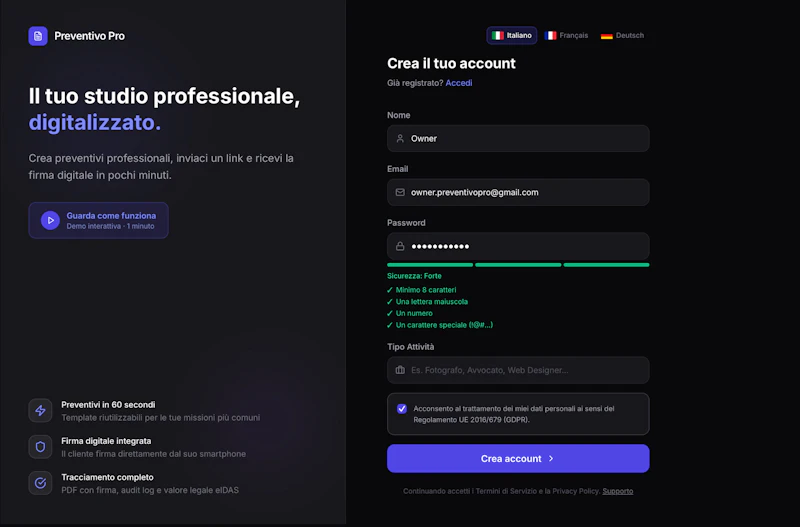 Preventivo Pro screenshot 15