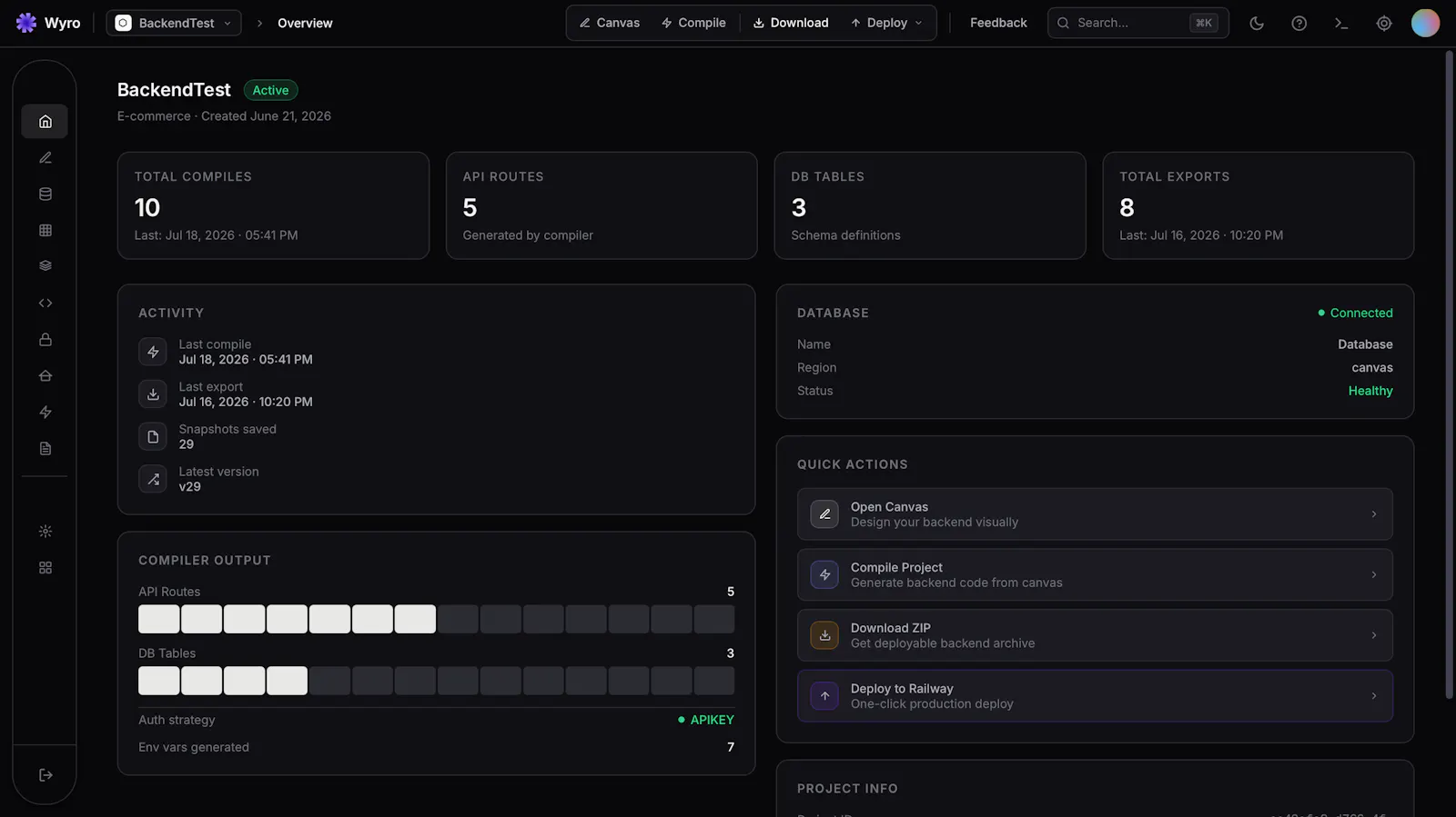 Wyro screenshot 2
