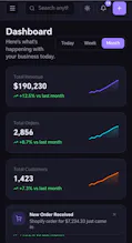 Wearfin Dashboard gallery image