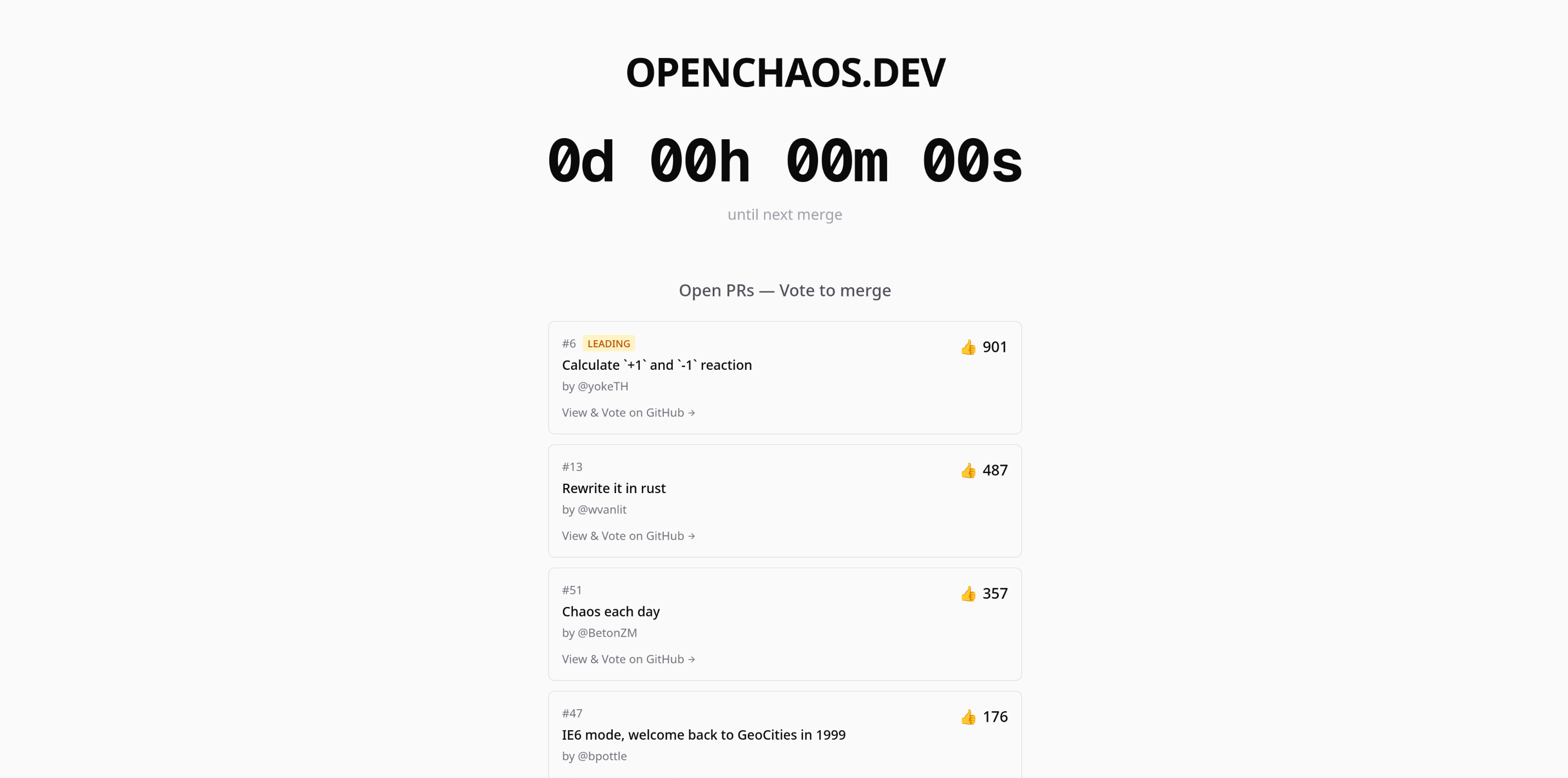 OpenChaos gallery image