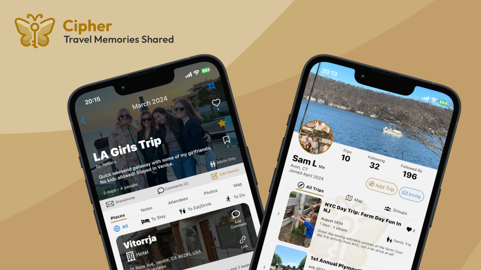 Chiffre: Reiseerinnerungen geteilt - Wenn TripAdvisor nur für Ihren sozialen Kreis gebaut wurde Medien 1