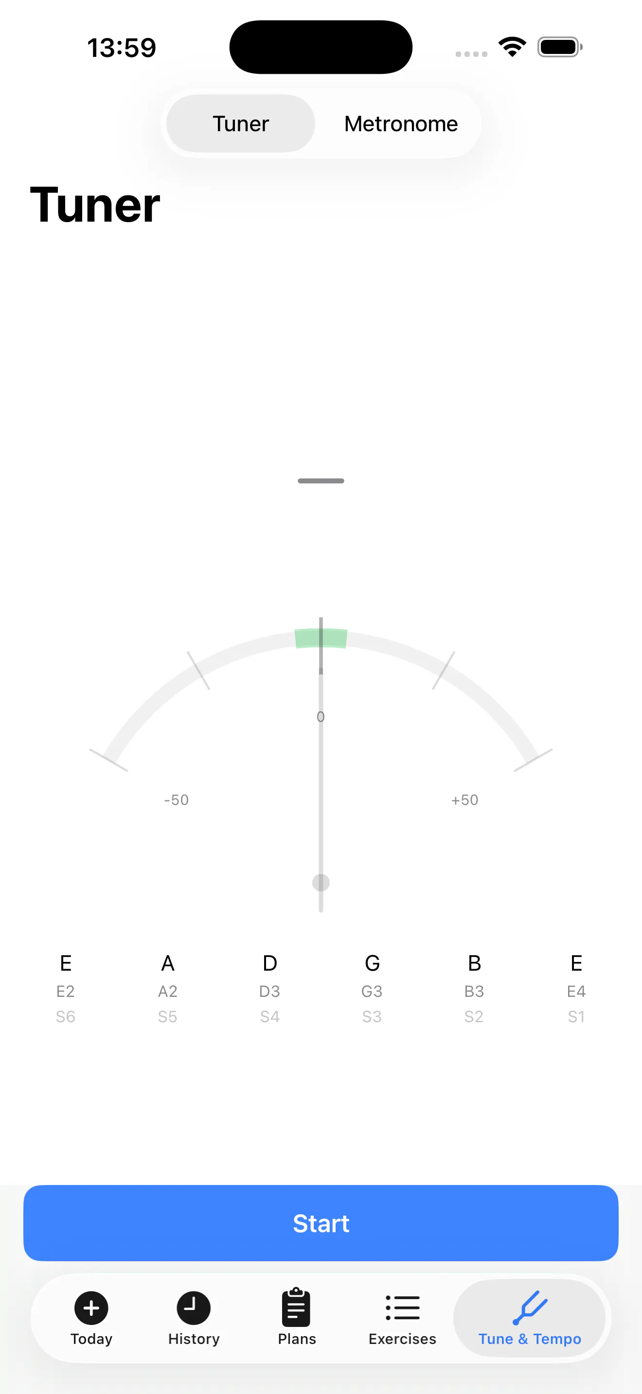 Guitar Progress screenshot