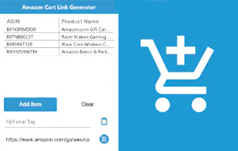 Amazon Cart Link Generator gallery image