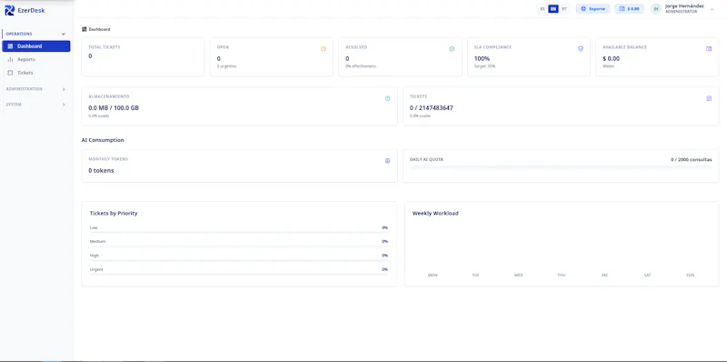 EzerDesk screenshot 3