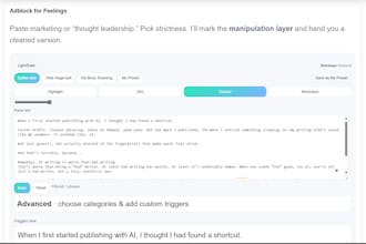 Adblock for Feelings gallery image
