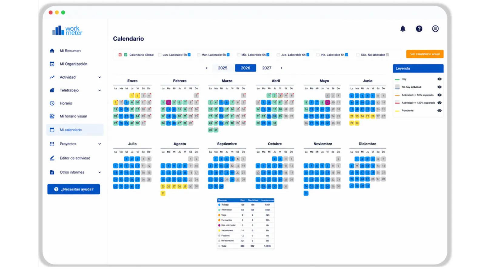 WorkMeter screenshot 7