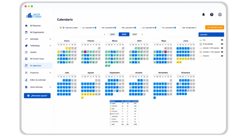 WorkMeter screenshot 7