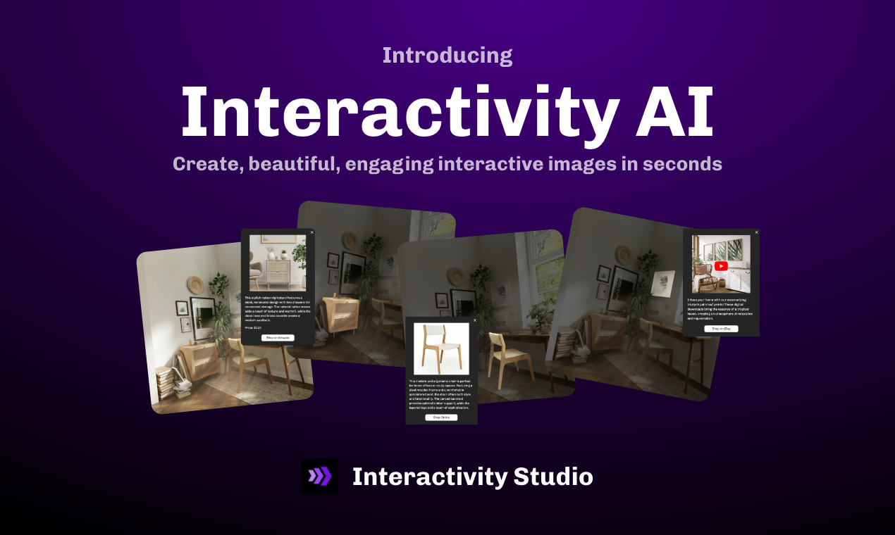 Interactivity AI - Main product screenshot demonstrating key features and user interface