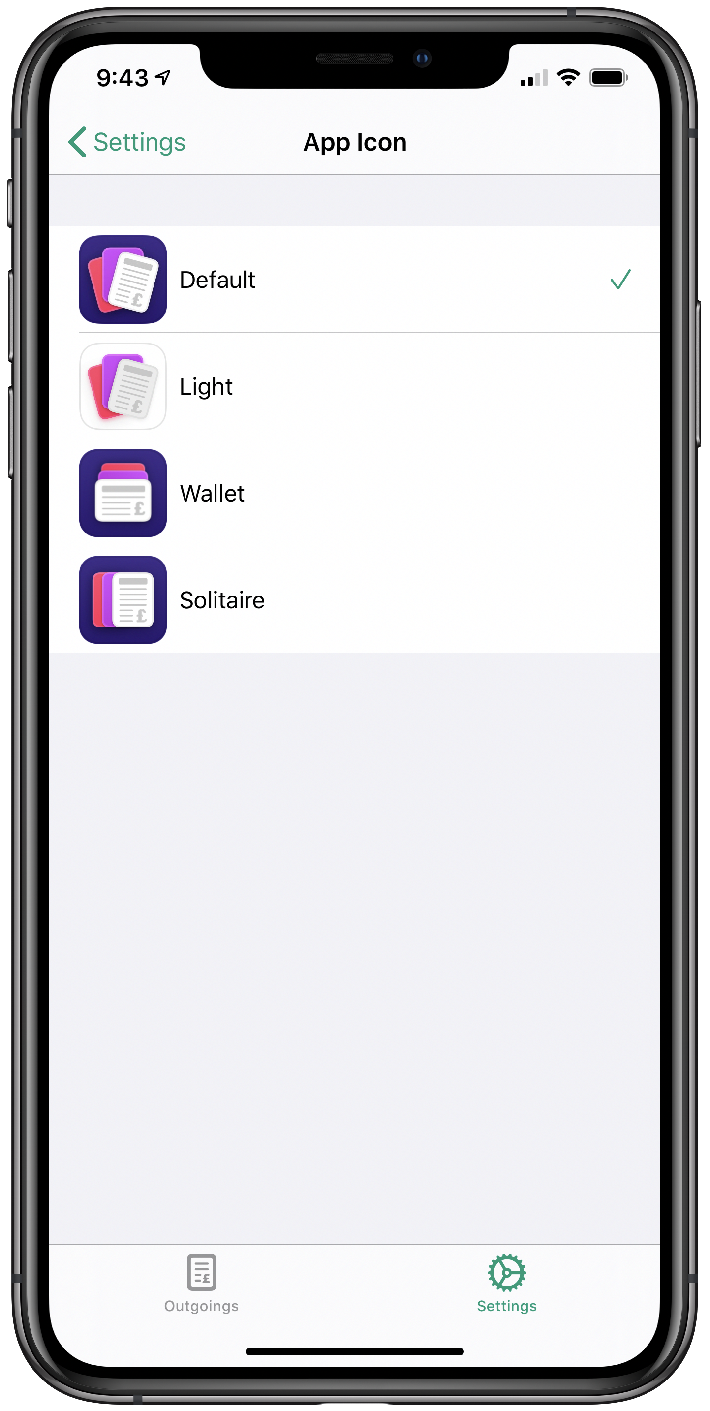 Outgoings gallery image