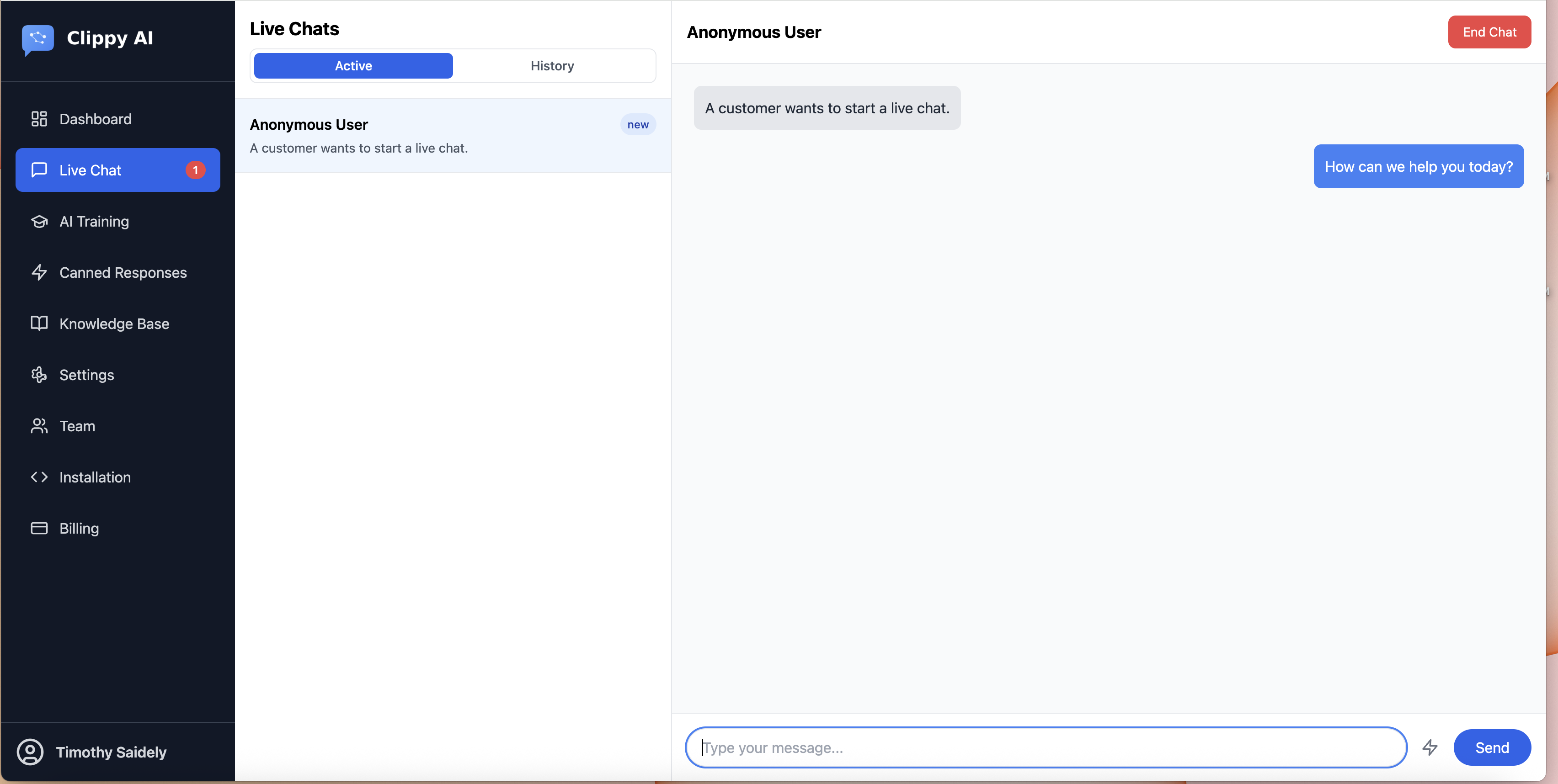 Clippy - L'IA Chatbot che comprende la tua attività media 3