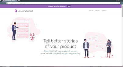 UX Storyboard gallery image