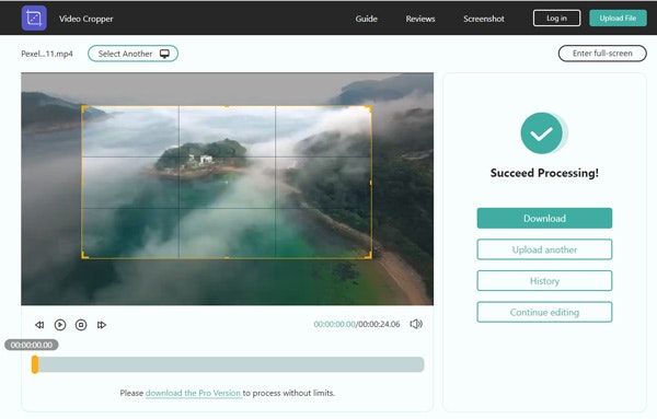 AnyMP4 Video Cropper Online gallery image
