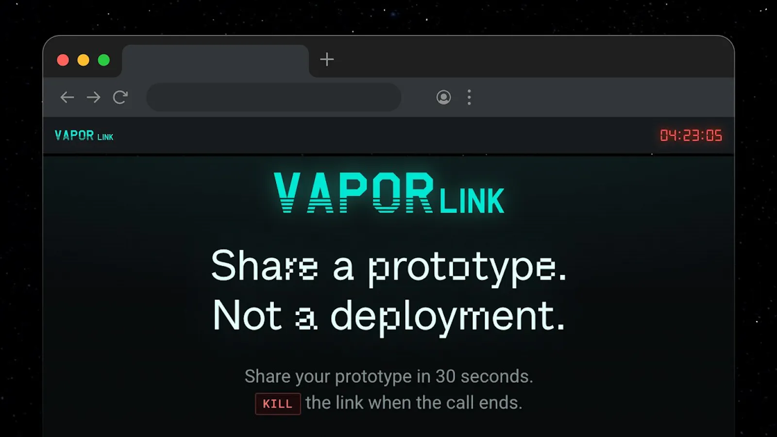 VaporLink screenshot 1 (video preview)