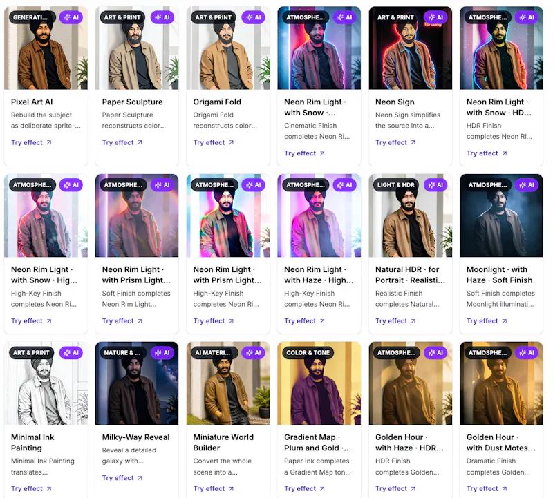 AI Photo Effects & FIlters screenshot 7