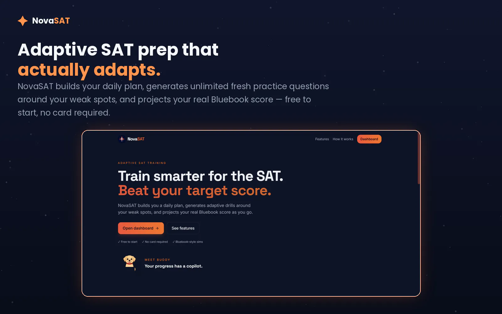 NovaSAT - Adaptive SAT Training gallery image