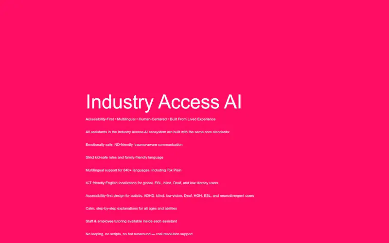 Industry Access AI  screenshot 1