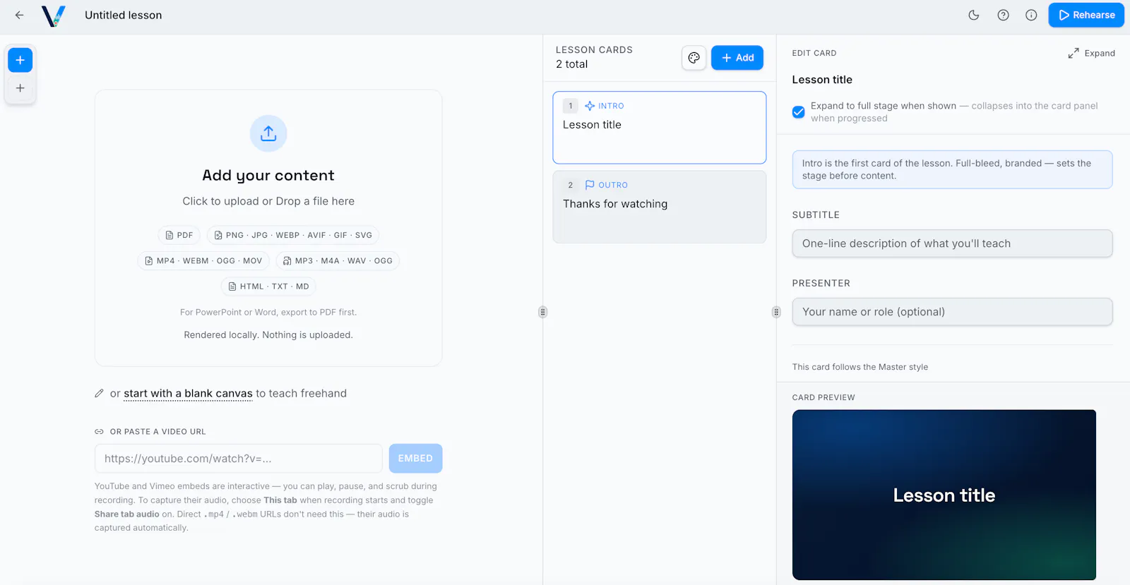 Vivacorder screenshot 3