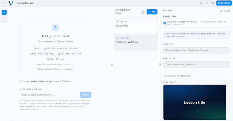 Vivacorder screenshot 3