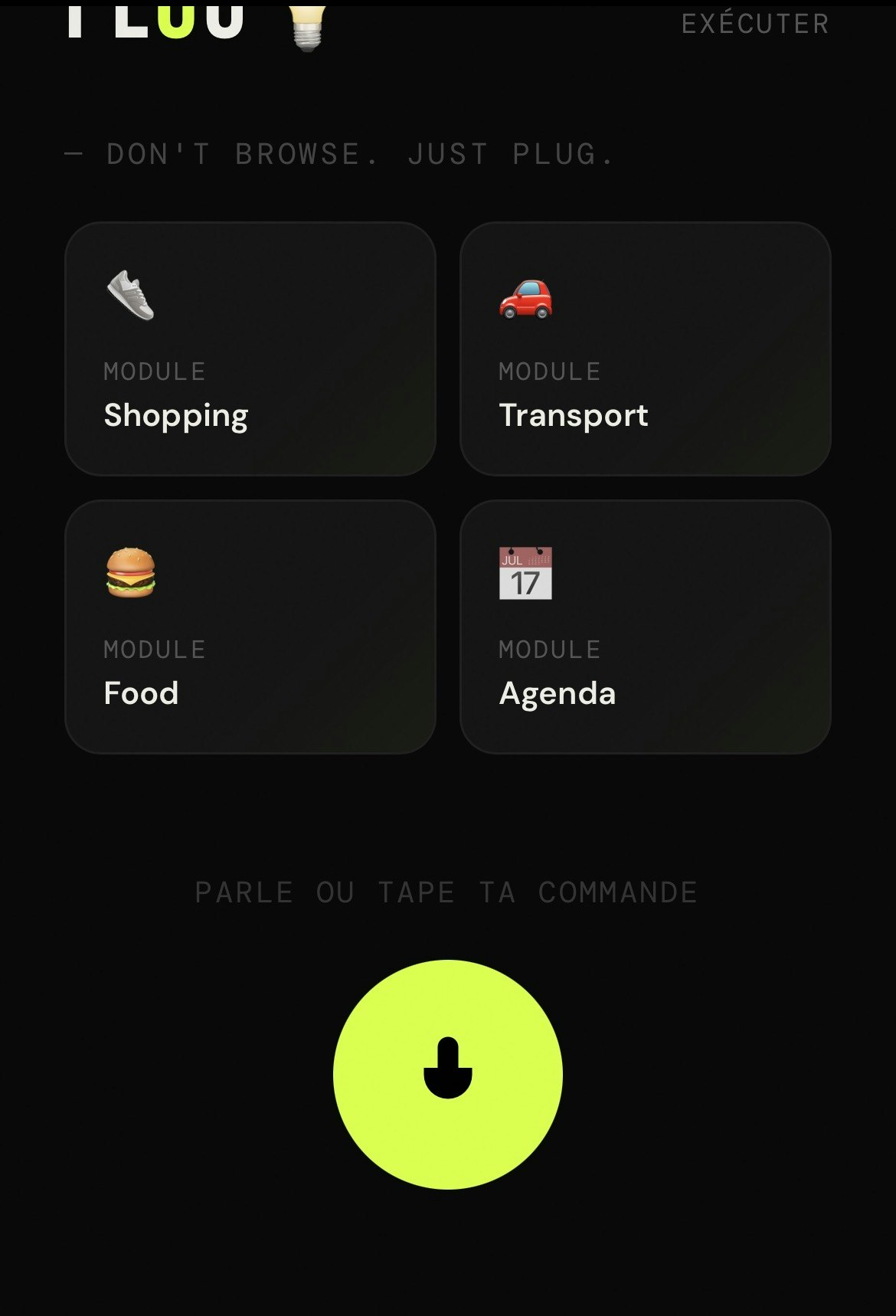 PLUG — AI Action Agent