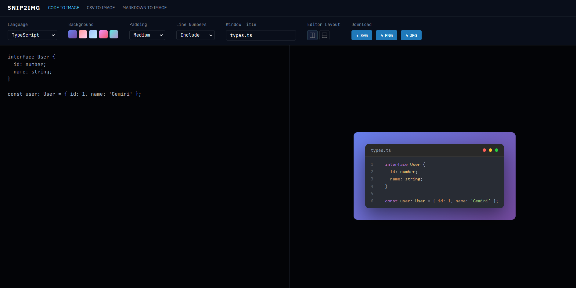 Snip2Img gallery image