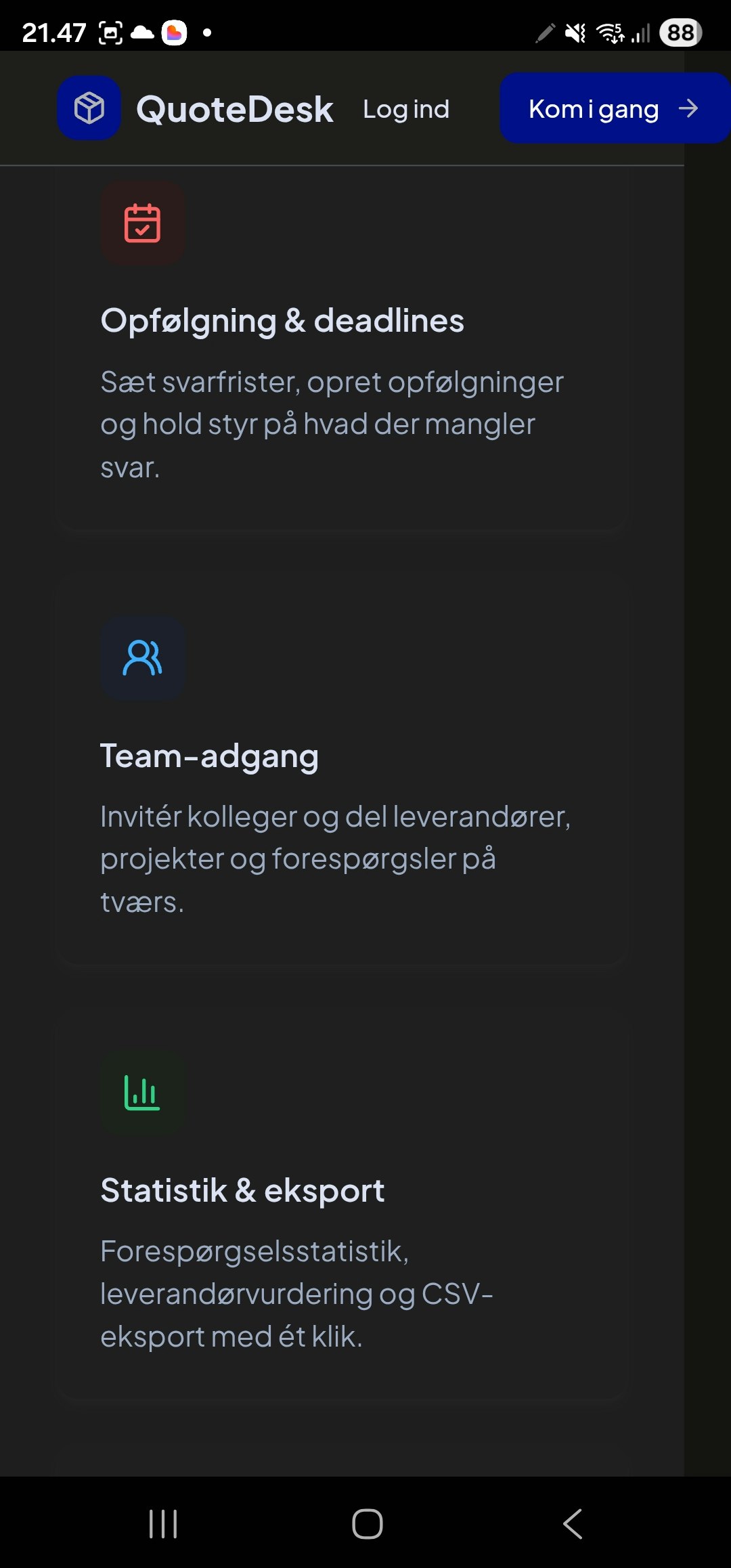 QuoteDesk gallery image