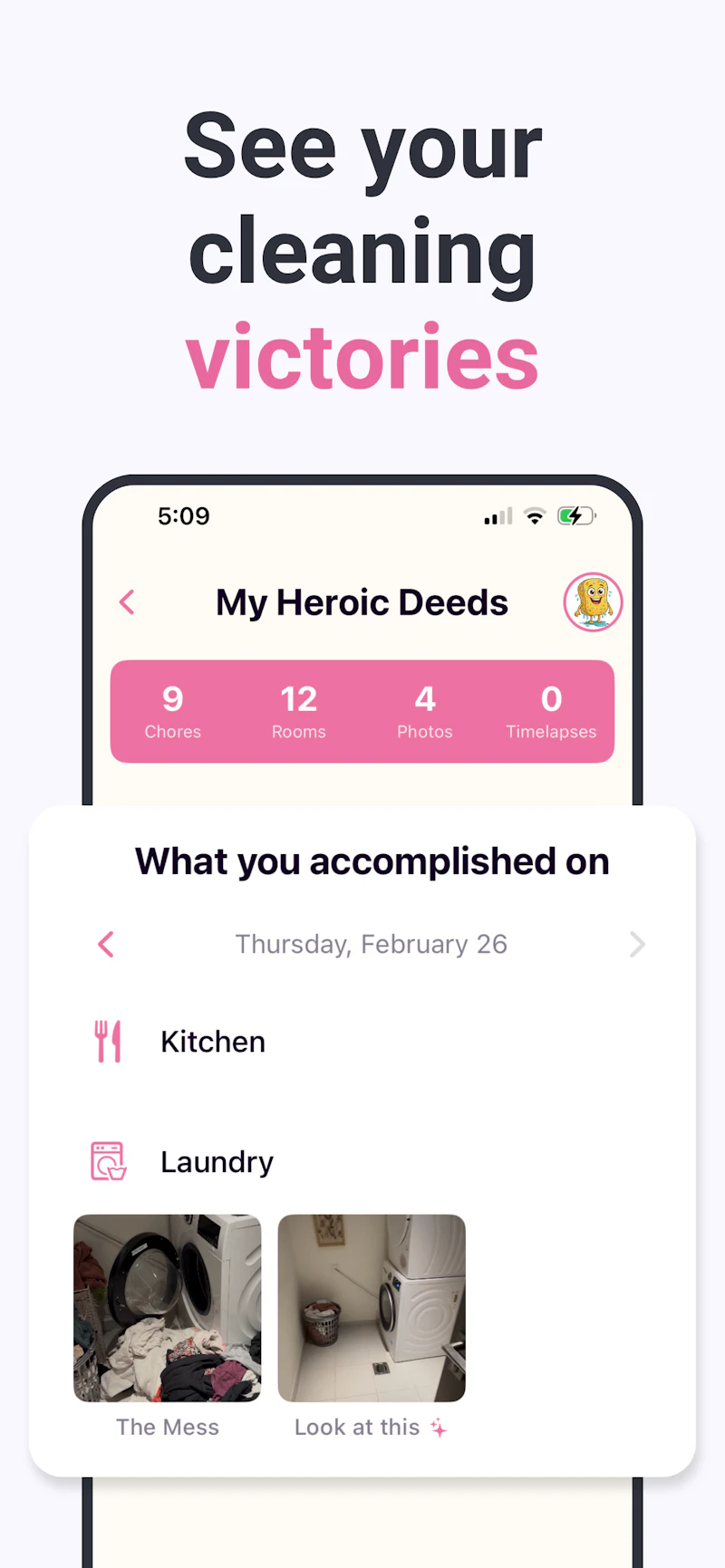 Swish: ADHD Cleaning Planner App screenshot 8