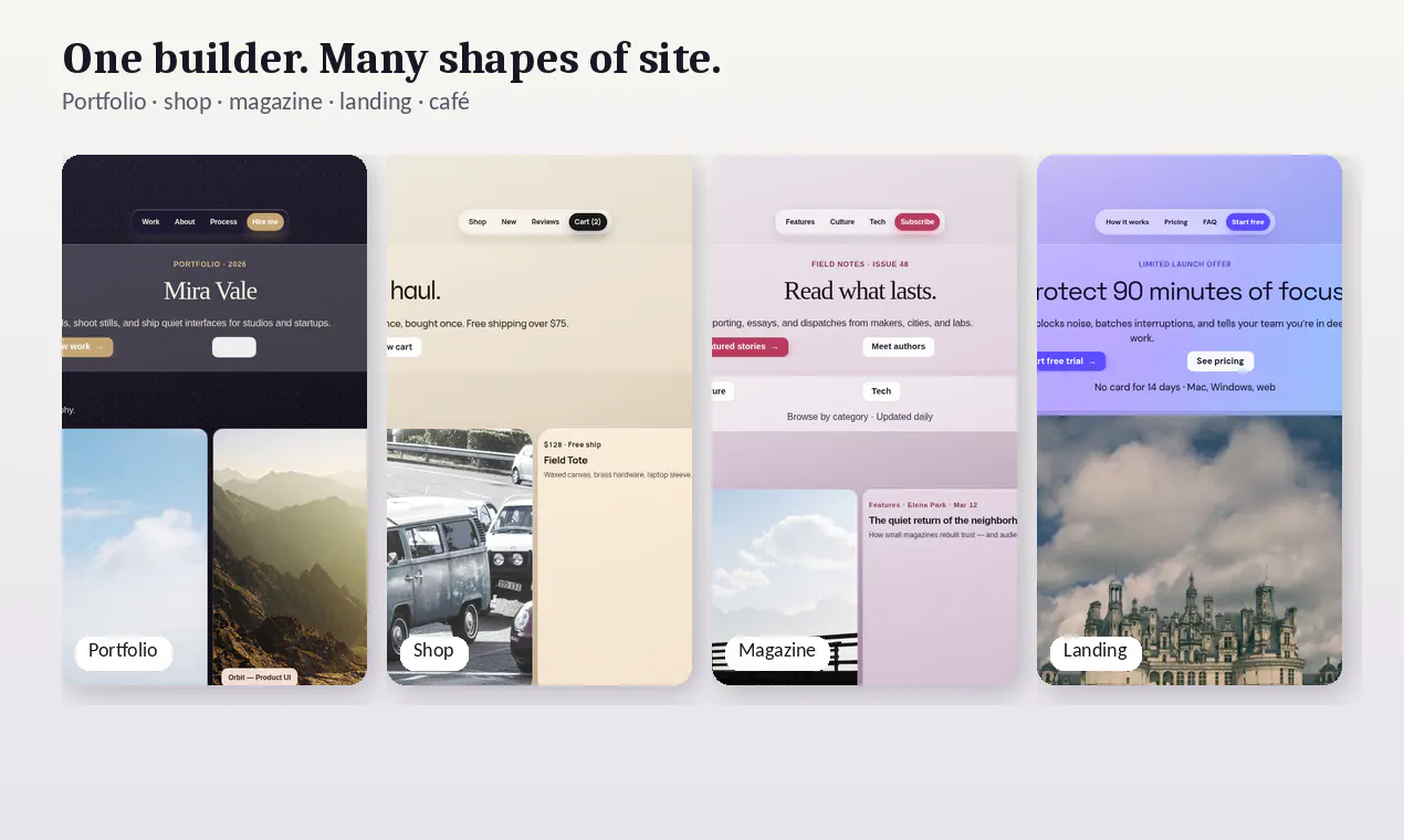 Pagetiles · Pagetiles gallery image