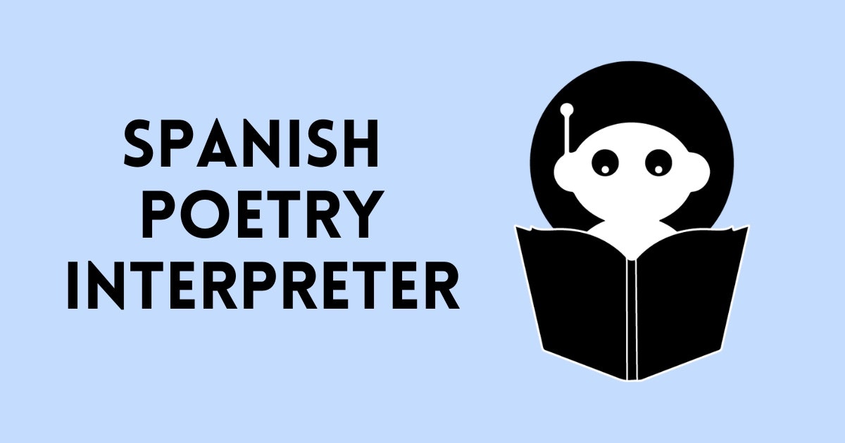 Intérprete de poesía española media 1