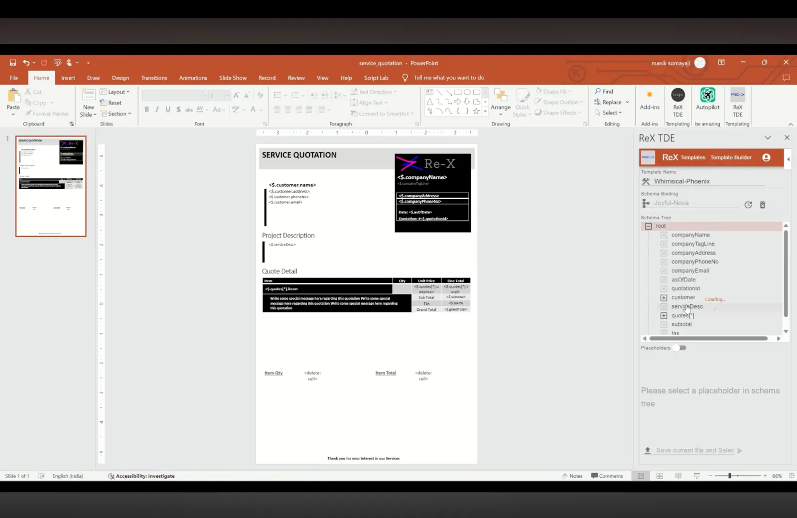 ReX screenshot 2