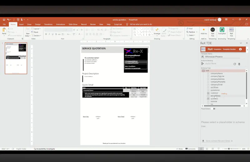 ReX screenshot 2