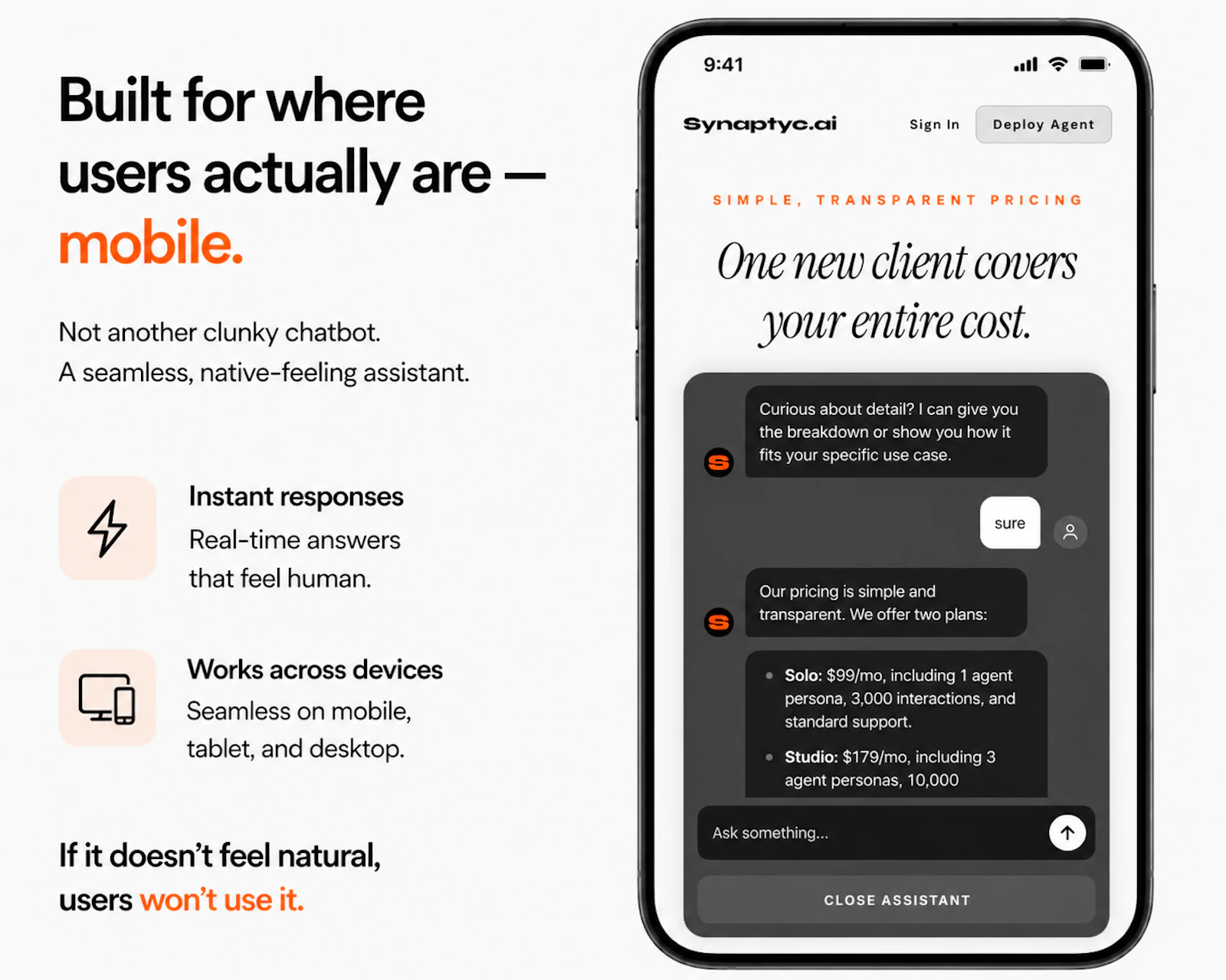 AgenticChat By Synaptyc screenshot 3