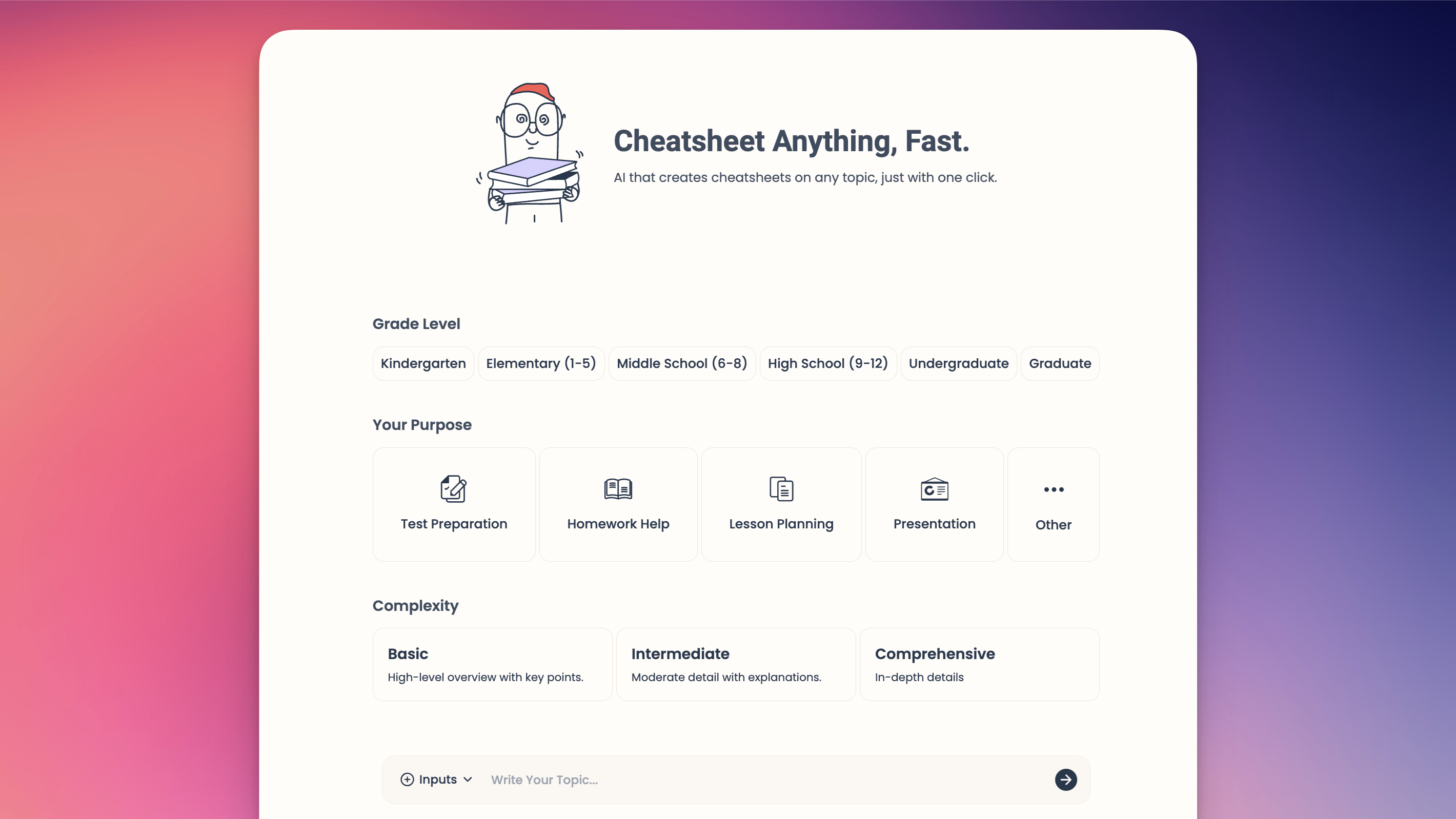 CheatSheet AI