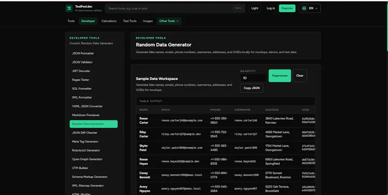 ToolPool.dev screenshot 3