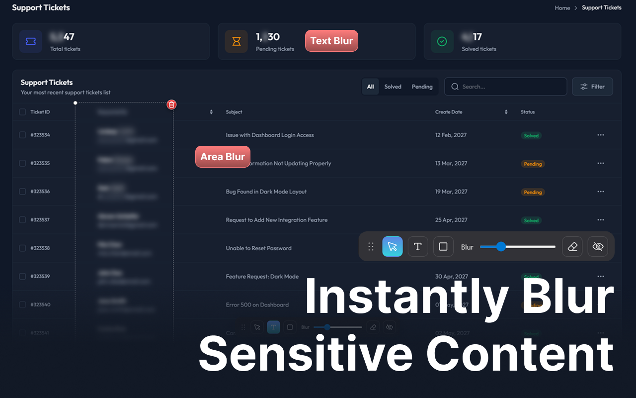 Media Blurify - Blur Sensitive Data Instantly 2