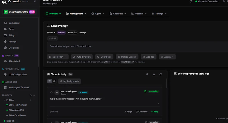 Orquesta screenshot 2
