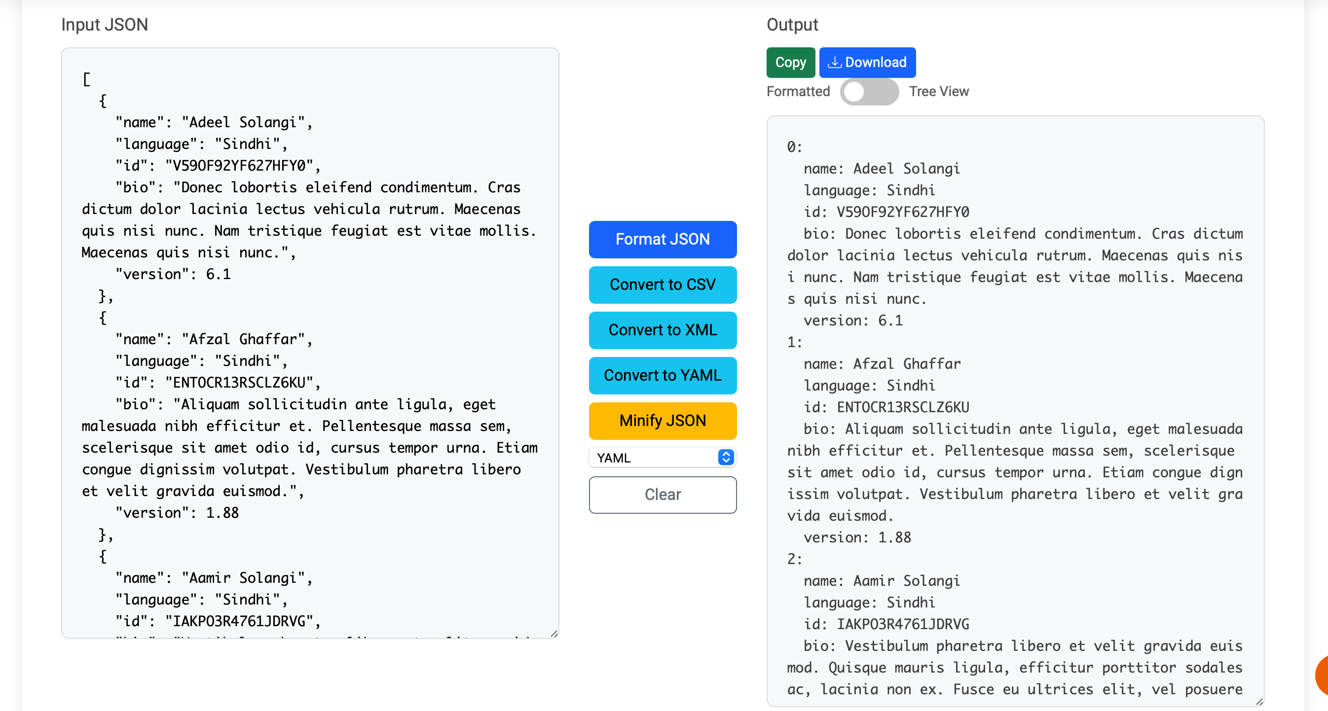 JSON -Tools: Format, konvertieren und visualisieren Medien 2