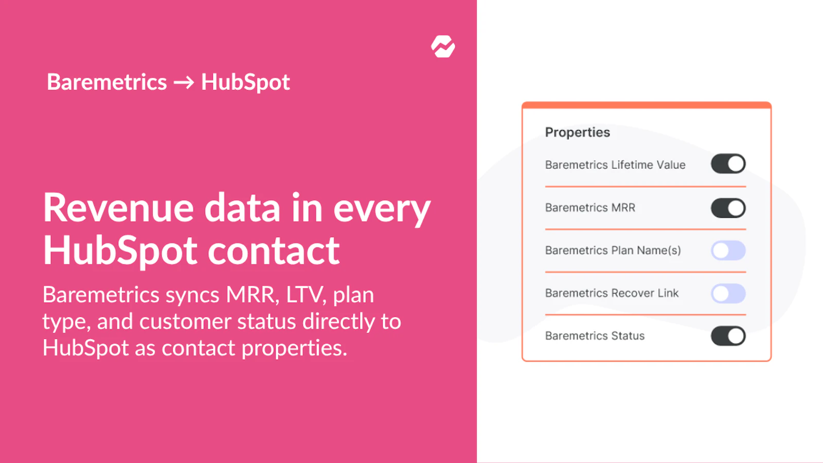 Baremetrics for HubSpot screenshot 3