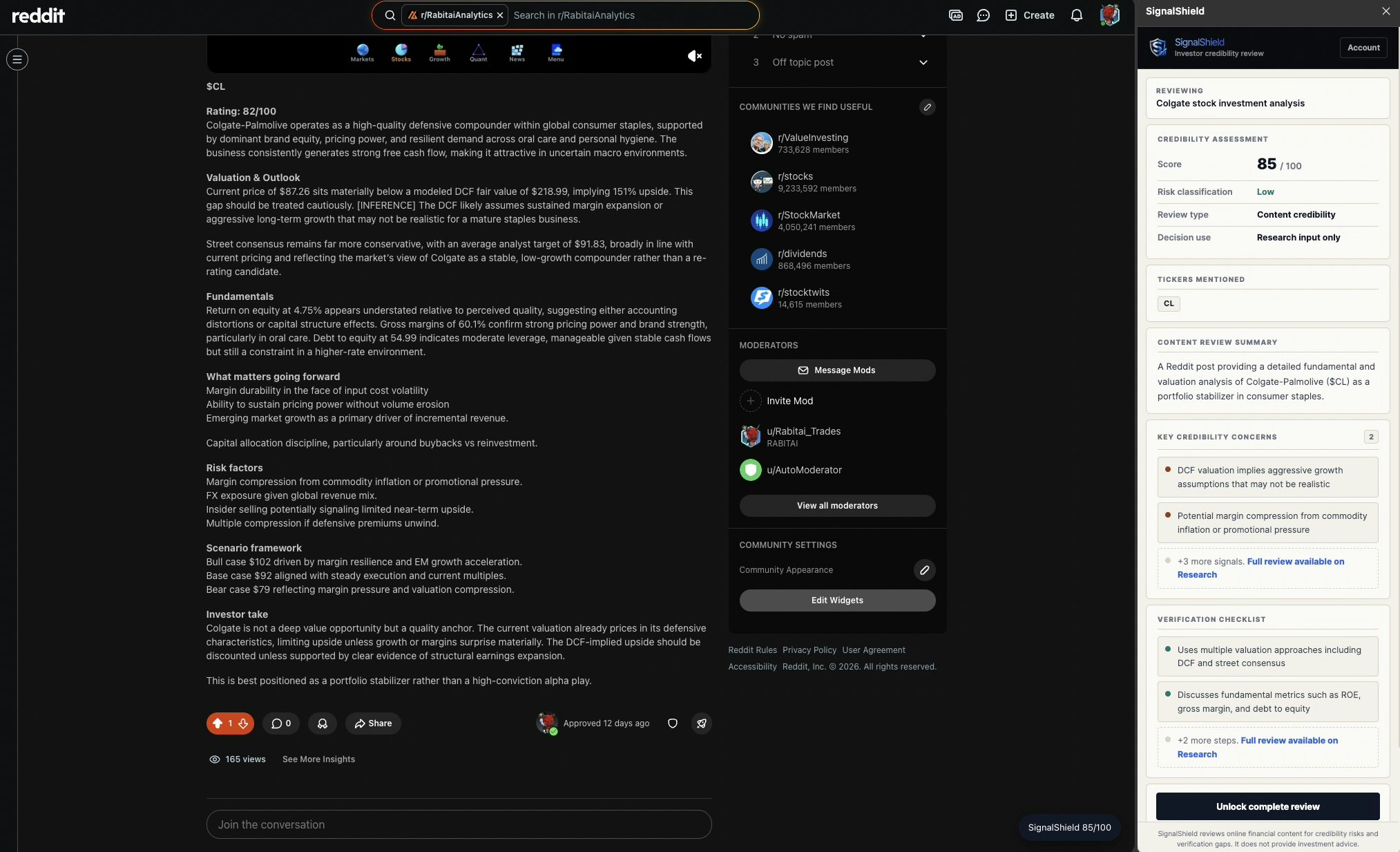 SignalShield: Verify Market Narratives gallery image
