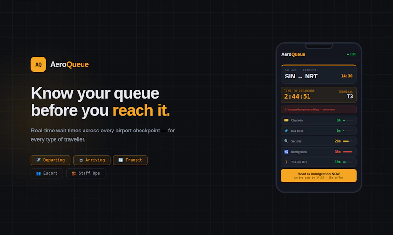 AeroQueue screenshot 2