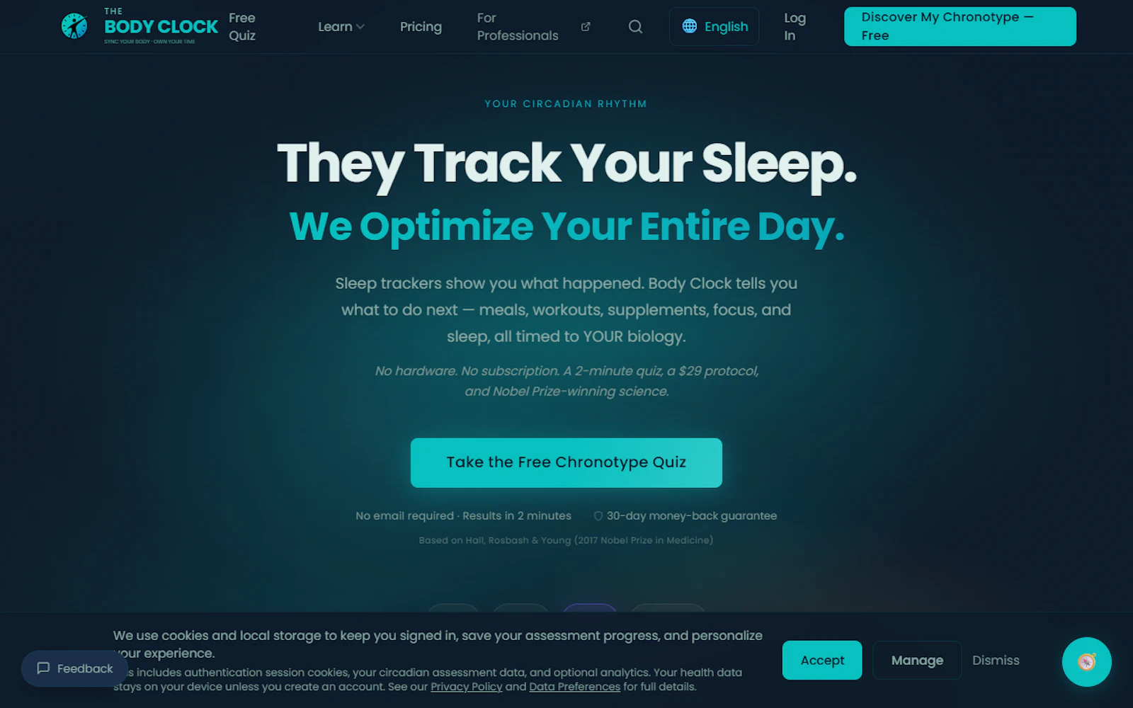 TheBodyClock  screenshot 6