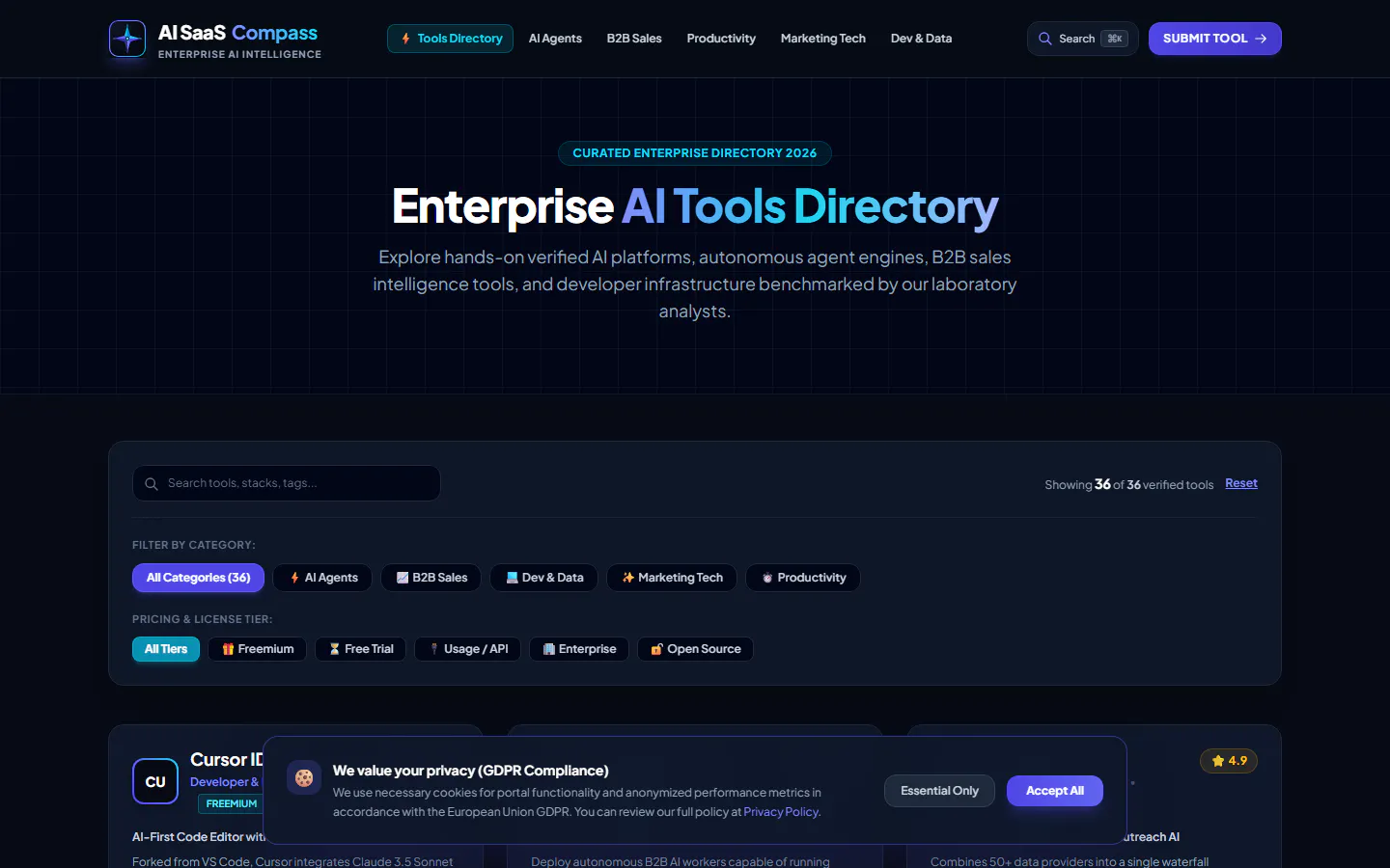 AI SaaS Compass gallery image