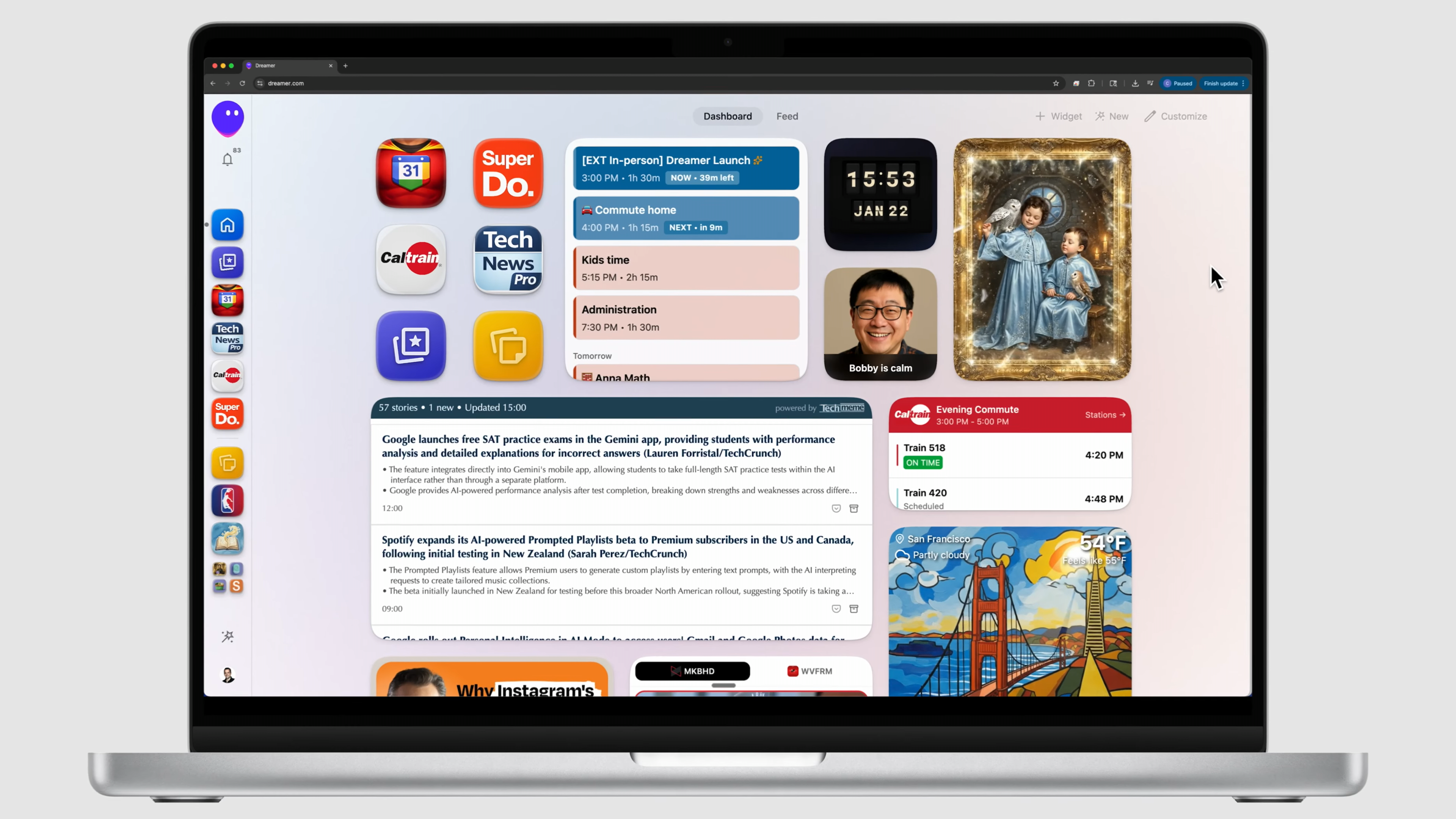Dreamer - Screenshot 4 showing product features and functionality